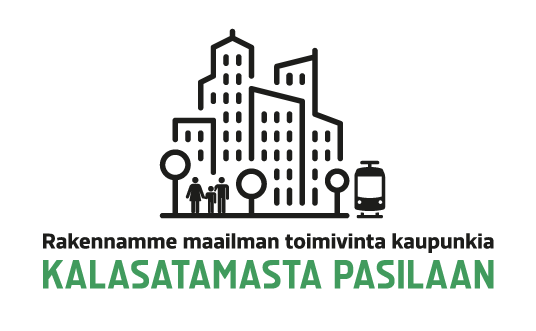 Kalasatamasta Pasilaan logo
